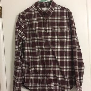 Goodfellow and co medium plaid button up